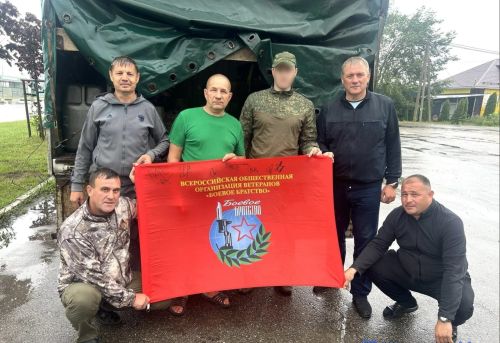 Глава Тюрнясевского поселения доставил гуманитарный груз в Харьковскую область
