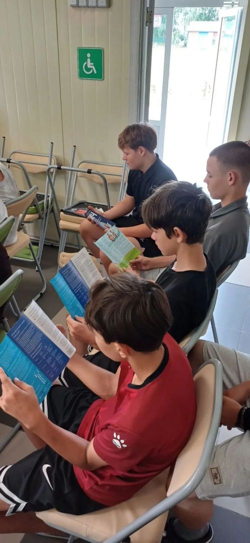 Лекцию о профилактике ИППП провели в лагере «Заречный»
