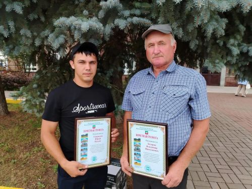Водитель и лесник из Нурлата награждены за подвиг на пожаре