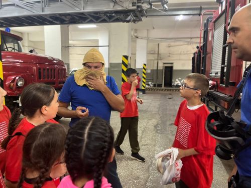 День пожарного надзора: экскурсия для пришкольного лагеря