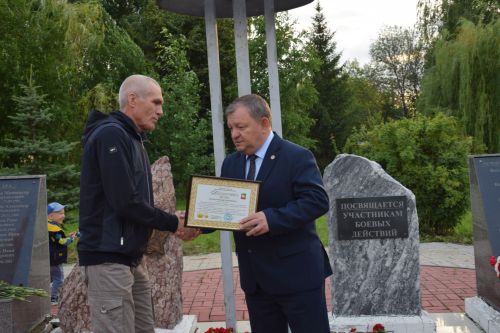В Нурлате широко отметили День ветеранов боевых действий (+ фоторепортаж)