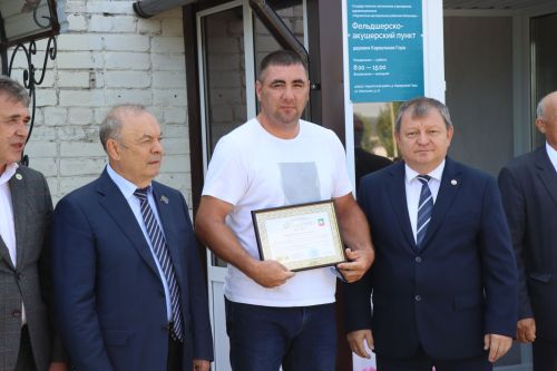 Два ФАП открыли в Нурлатском районе после капитального ремонта