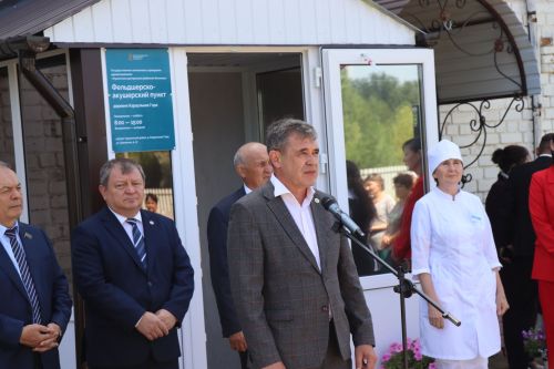 Два ФАП открыли в Нурлатском районе после капитального ремонта