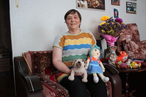 Сәләнгештә яшәүче Галина Тришина кул эшләре белән мавыга