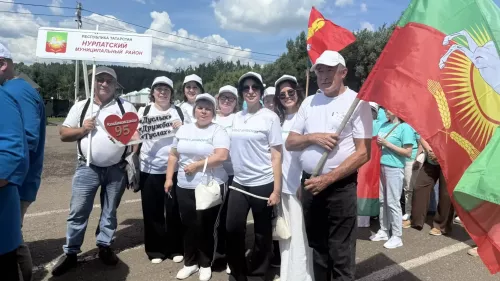 На спортивной волне: команда «Нурлат-информа» покоряет медиа-Сабантуй