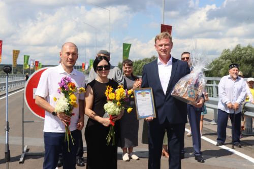В Нурлатском районе построили новый мост