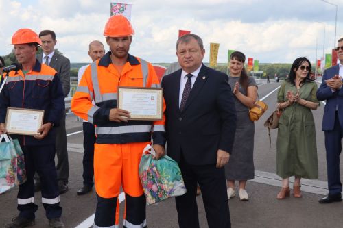 В Нурлатском районе построили новый мост