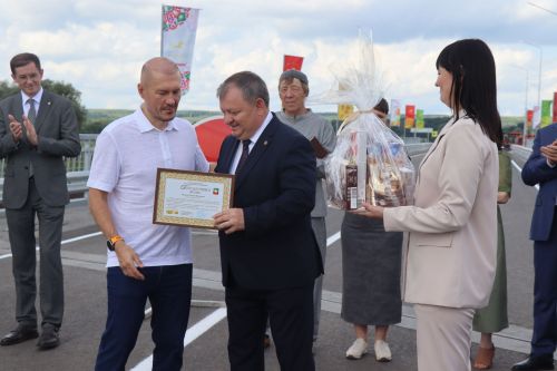 В Нурлатском районе построили новый мост