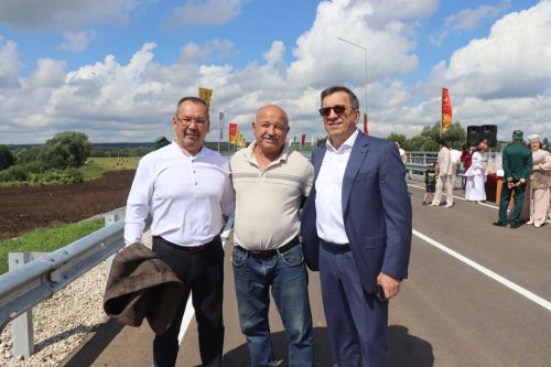 В Нурлатском районе построили новый мост