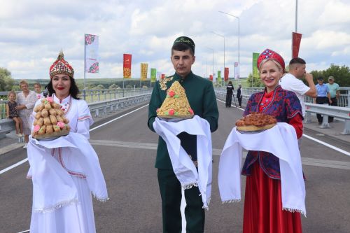 В Нурлатском районе построили новый мост