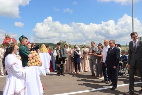 В Нурлатском районе построили новый мост