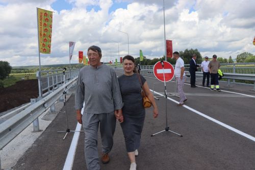В Нурлатском районе построили новый мост