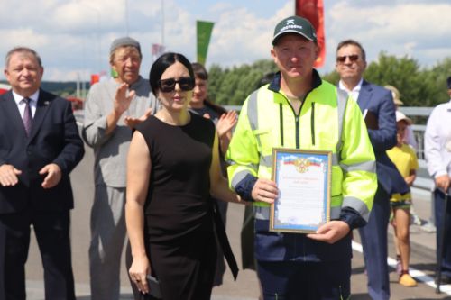 В Нурлатском районе построили новый мост