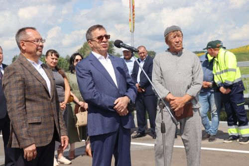 В Нурлатском районе построили новый мост