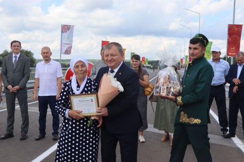 В Нурлатском районе построили новый мост