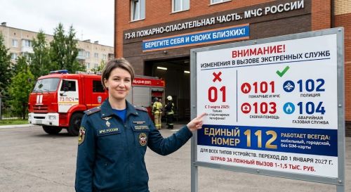МЧС обновило памятку по вызову экстренных служб
