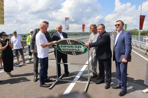 В Нурлатском районе построили новый мост