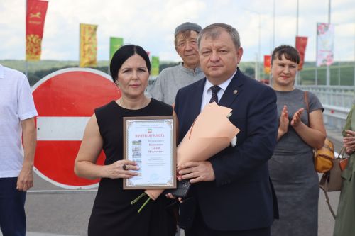 В Нурлатском районе построили новый мост