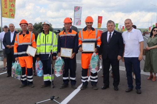 В Нурлатском районе построили новый мост