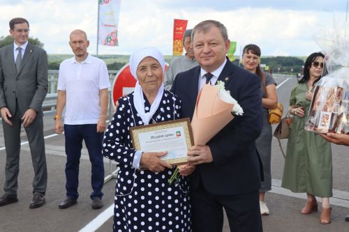 В Нурлатском районе построили новый мост