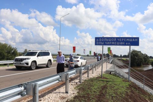В Нурлатском районе построили новый мост