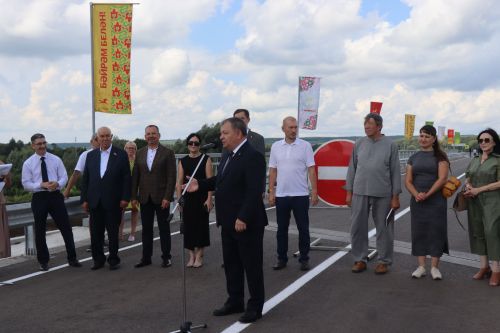 В Нурлатском районе построили новый мост