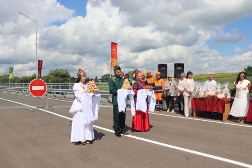 В Нурлатском районе построили новый мост