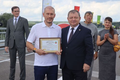 В Нурлатском районе построили новый мост