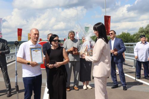 В Нурлатском районе построили новый мост