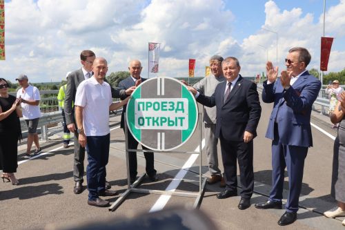 Нурлат районының Үрнәк авылында яңа күпер ачылды