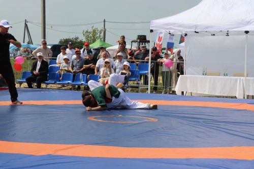 Рустам Минниханов посетил татарстанское подворье на Сабантуе в Мордовии