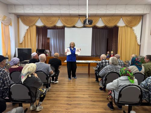 В доме-интернате Нурлата повторили правила дорожного движения