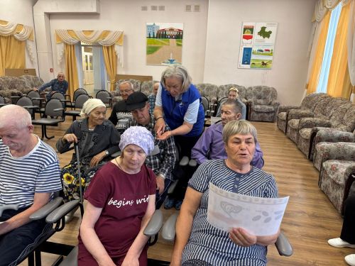 В доме-интернате Нурлата повторили правила дорожного движения