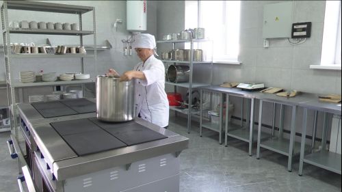 Бурметьевская школа обзавелась новым пищеблоком