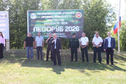 Лучшие лесорубы Татарстана соревнуются в Нурлатском районе