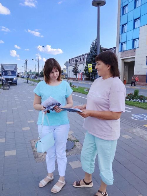 Библиотекари Нурлата вышли на улицы города со спортивной акцией