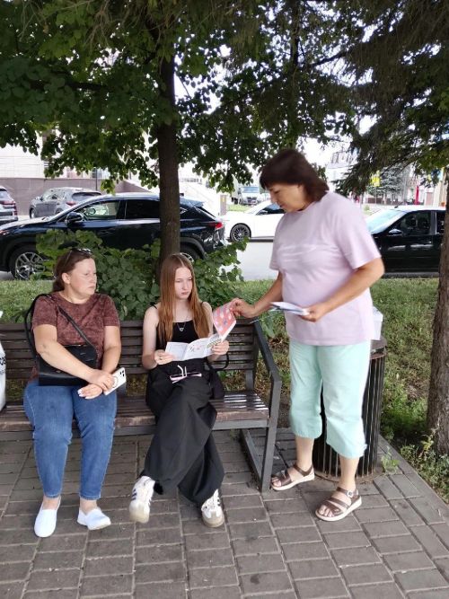 Библиотекари Нурлата вышли на улицы города со спортивной акцией
