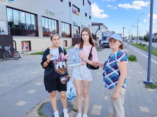 Библиотекари Нурлата вышли на улицы города со спортивной акцией