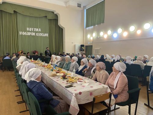 Биккол авылында Мәүлид бәйрәмен билгеләп үткәннәр
