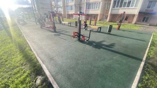 В Нурлате открыли новую детскую площадку на средства «Татнефти»