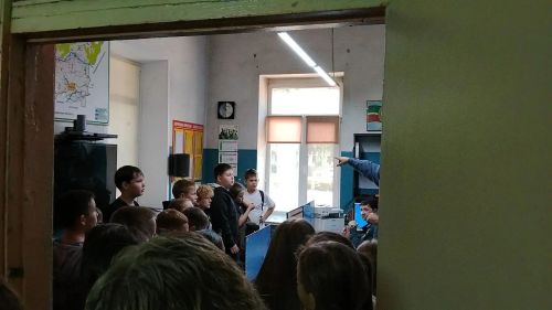 Школьники Нурлата побывали на экскурсии в пожарной части