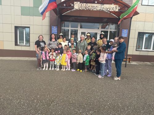 В детском саду «Шатлык» прошли пожарно-тактические учения