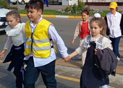 В школе №1 Нурлата прошел Единый день безопасности дорожного движения
