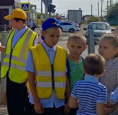 В школе №1 Нурлата прошел Единый день безопасности дорожного движения