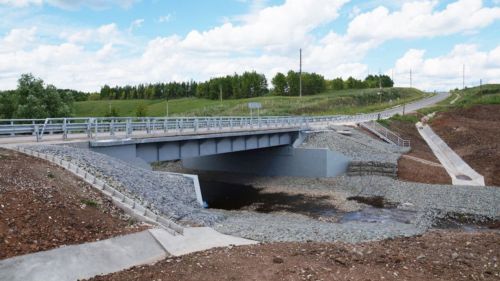 В Татарстане отремонтировали мост через реку Секинесь