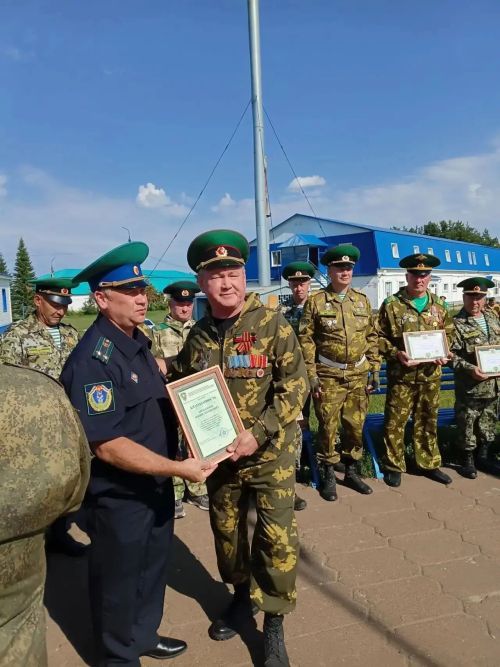 Нурлатцы приняли участие в юбилейном слете Содружества пограничников РТ