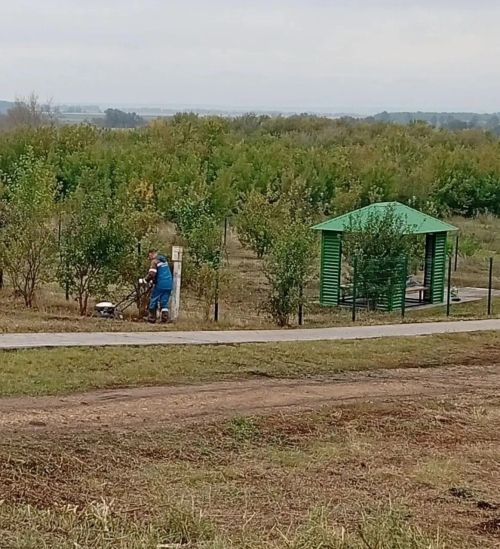 У родника «Зуфар бабай чишмэсе» навели порядок