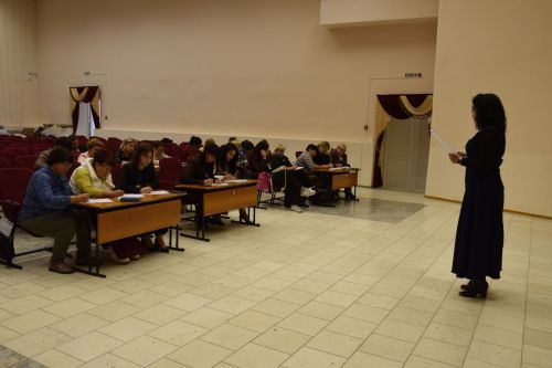 Жители Нурлатского района присоединились к Всероссийскому диктанту «Россия – дом народов»
