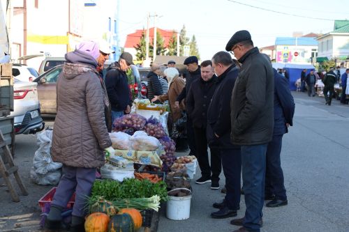 Первая осенняя ярмарка в Нурлате совпала со вторым днем выборов