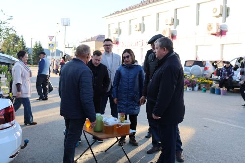Первая осенняя ярмарка в Нурлате совпала со вторым днем выборов